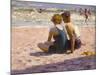 Figures on the Beach-Edward Potthast-Mounted Art Print