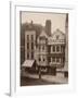 Figures Standing Near a Shop Front on Macclesfield Street, Soho, London, 1883-Henry Dixon-Framed Photographic Print