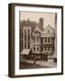 Figures Standing Near a Shop Front on Macclesfield Street, Soho, London, 1883-Henry Dixon-Framed Photographic Print