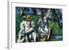 Figures-Paul C?zanne-Framed Art Print