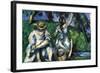 Figures-Paul C?zanne-Framed Art Print