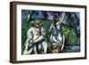 Figures-Paul C?zanne-Framed Art Print