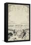 Figures-Umberto Boccioni-Framed Stretched Canvas