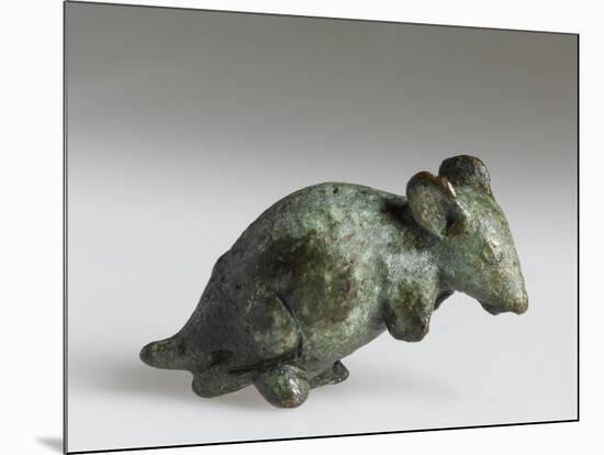 Figurine of a Mouse, C.30 BC - AD 384-Roman Period Egyptian-Mounted Giclee Print