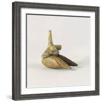 Figurine of a Nude Woman, known as the 'Venus of Sarab', from Tappeh Sarab, Iran-Prehistoric-Framed Giclee Print