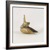 Figurine of a Nude Woman, known as the 'Venus of Sarab', from Tappeh Sarab, Iran-Prehistoric-Framed Giclee Print