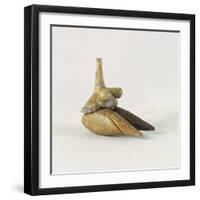 Figurine of a Nude Woman, known as the 'Venus of Sarab', from Tappeh Sarab, Iran-Prehistoric-Framed Giclee Print