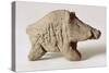 Figurine of a Small Boar, from Tappeh Sarab, Iran, circa 6th Millennium BC-Prehistoric-Stretched Canvas