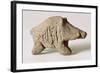 Figurine of a Small Boar, from Tappeh Sarab, Iran, circa 6th Millennium BC-Prehistoric-Framed Giclee Print