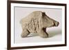 Figurine of a Small Boar, from Tappeh Sarab, Iran, circa 6th Millennium BC-Prehistoric-Framed Giclee Print