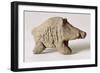 Figurine of a Small Boar, from Tappeh Sarab, Iran, circa 6th Millennium BC-Prehistoric-Framed Giclee Print