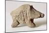 Figurine of a Small Boar, from Tappeh Sarab, Iran, circa 6th Millennium BC-Prehistoric-Mounted Giclee Print