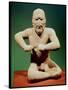 Figurine of a Wrestler-null-Stretched Canvas