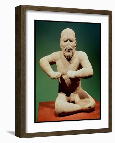 Figurine of a Wrestler-null-Framed Giclee Print