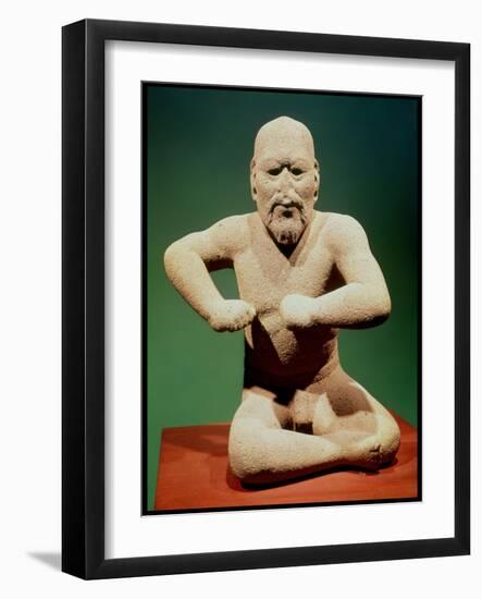 Figurine of a Wrestler-null-Framed Giclee Print
