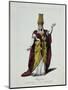 Figurine of Sarastro, Character from The Magic Flute, Opera by Wolfgang Amadeus Mozart-Karl Friedrich Thiele-Mounted Giclee Print