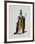 Figurine of Sarastro, Character from The Magic Flute, Opera by Wolfgang Amadeus Mozart-Karl Friedrich Thiele-Framed Giclee Print