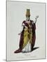 Figurine of Sarastro, Character from The Magic Flute, Opera by Wolfgang Amadeus Mozart-Karl Friedrich Thiele-Mounted Giclee Print