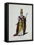 Figurine of Sarastro, Character from The Magic Flute, Opera by Wolfgang Amadeus Mozart-Karl Friedrich Thiele-Framed Stretched Canvas