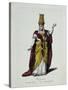 Figurine of Sarastro, Character from The Magic Flute, Opera by Wolfgang Amadeus Mozart-Karl Friedrich Thiele-Stretched Canvas