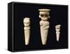 Figurines Made of Bone Called 'Uyucuas', Narrio Culture, 1st-2nd Century B.C.-null-Framed Stretched Canvas