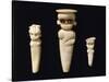 Figurines Made of Bone Called 'Uyucuas', Narrio Culture, 1st-2nd Century B.C.-null-Stretched Canvas
