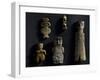 Figurines Made of Bone, Egypt, Coptic Civilization, 8th-9th Century-null-Framed Giclee Print