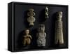 Figurines Made of Bone, Egypt, Coptic Civilization, 8th-9th Century-null-Framed Stretched Canvas