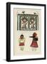 Figurines of Corn Maidens, Tacab Ana and Mana-null-Framed Giclee Print
