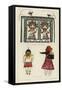 Figurines of Corn Maidens, Tacab Ana and Mana-null-Framed Stretched Canvas