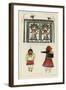 Figurines of Corn Maidens, Tacab Ana and Mana-null-Framed Giclee Print