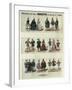 Figurini dell'Opera Rigoletto (Figures from the Opera Rigoletto), Opera by Giuseppe Verdi-null-Framed Giclee Print