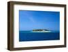 Fiji. Boats head towards Beachcomber Island, in the Mamanuca Island chain.-Micah Wright-Framed Photographic Print