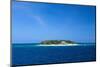 Fiji. Boats head towards Beachcomber Island, in the Mamanuca Island chain.-Micah Wright-Mounted Photographic Print