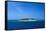 Fiji. Boats head towards Beachcomber Island, in the Mamanuca Island chain.-Micah Wright-Framed Stretched Canvas