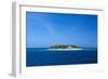 Fiji. Boats head towards Beachcomber Island, in the Mamanuca Island chain.-Micah Wright-Framed Photographic Print