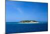 Fiji. Boats head towards Beachcomber Island, in the Mamanuca Island chain.-Micah Wright-Mounted Photographic Print