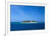 Fiji. Boats head towards Beachcomber Island, in the Mamanuca Island chain.-Micah Wright-Framed Photographic Print