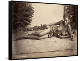 Fijian Woman-null-Framed Stretched Canvas