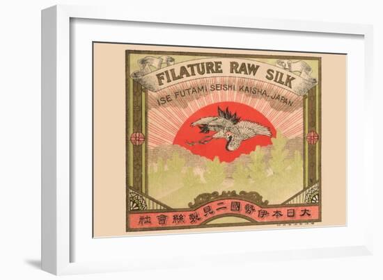 Filature Raw Silk-null-Framed Art Print