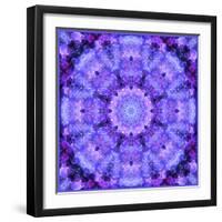 Filigree Mandala Ornament from Flower Photographs, Multiple Layer Work-Alaya Gadeh-Framed Photographic Print