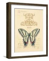 Filigree Papillon-Chad Barrett-Framed Art Print