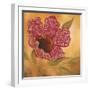 Filigree Poppy 1-Sandra Smith-Framed Art Print