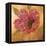 Filigree Poppy 2-Sandra Smith-Framed Stretched Canvas