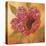 Filigree Poppy 2-Sandra Smith-Stretched Canvas