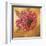 Filigree Poppy 2-Sandra Smith-Framed Art Print