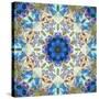 Filigree Shining Mandala Ornament from Flower Photographs, Conceptual Layer Work-Alaya Gadeh-Stretched Canvas