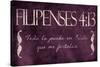 Filipenses Todo Purp-Milli Villa-Stretched Canvas