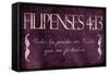 Filipenses Todo Purp-Milli Villa-Framed Stretched Canvas