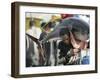 Filipino Fisherman Lifts Tuna at the General Santos City Port, Southern Philippines-null-Framed Photographic Print